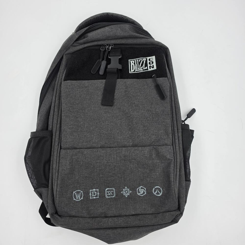 Blizzard BlizzCon 2023 Official Backpack w USB Power Warcraft Diablo Overwatch